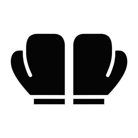 box gloves iconのイラスト素材