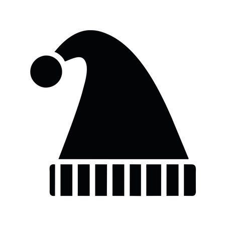 santa claus hat iconのイラスト素材