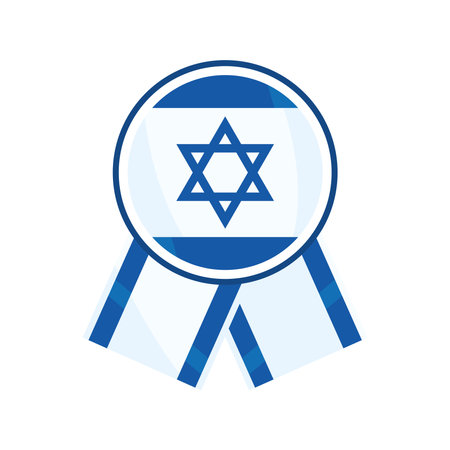 israel peace medalのイラスト素材