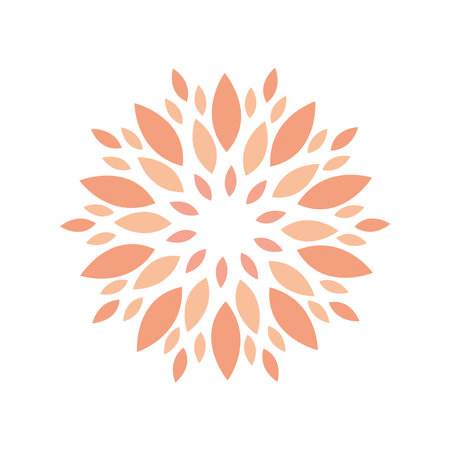 flowers petals illustrationのイラスト素材