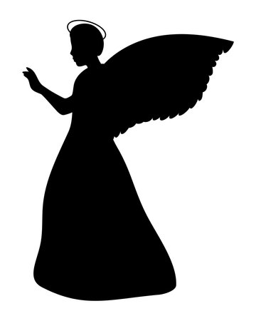 holy angel iconのイラスト素材