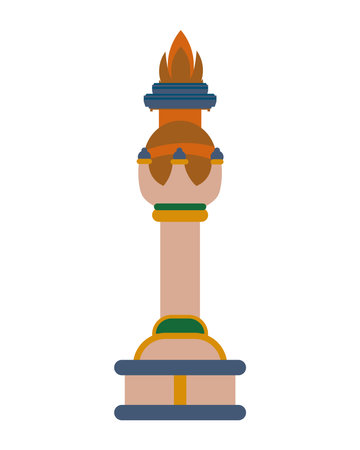 bajra sandhi monumentのイラスト素材
