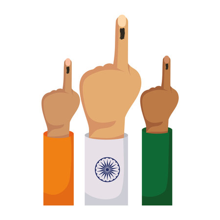 india general election politicalのイラスト素材