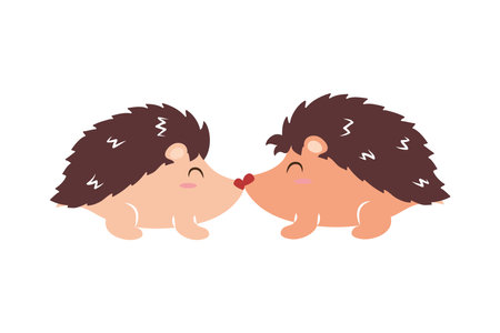 world kiss day romanticのイラスト素材