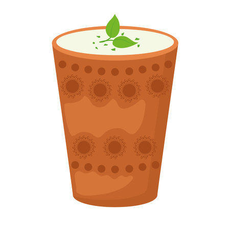 baisakhi hindu drinkのイラスト素材