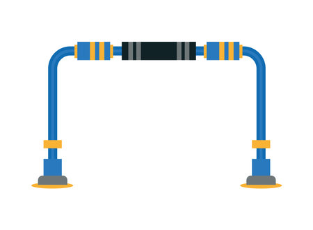 curling stabilizer equipmentのイラスト素材