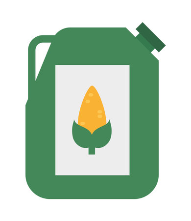 gallon of biofuelのイラスト素材