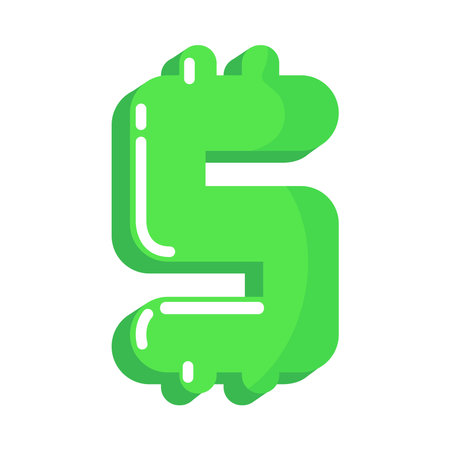 money dollar commercial iconのイラスト素材