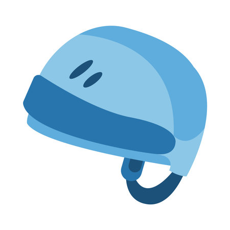 snow sport helmet equipmentのイラスト素材