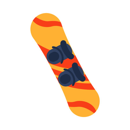 snow board extreme sport equipmentのイラスト素材