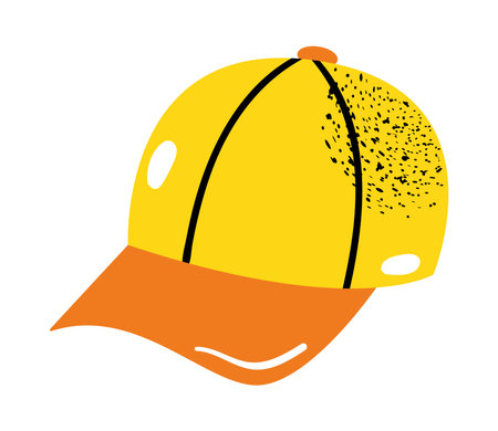 cap sport equipmentのイラスト素材