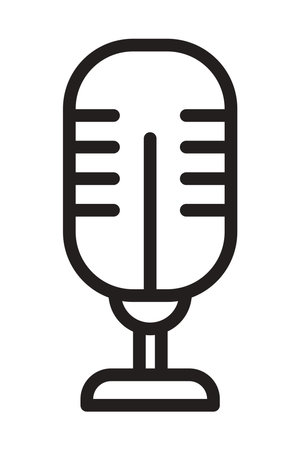 voice message contact iconのイラスト素材