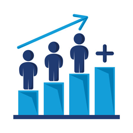 growth world overpopulationのイラスト素材