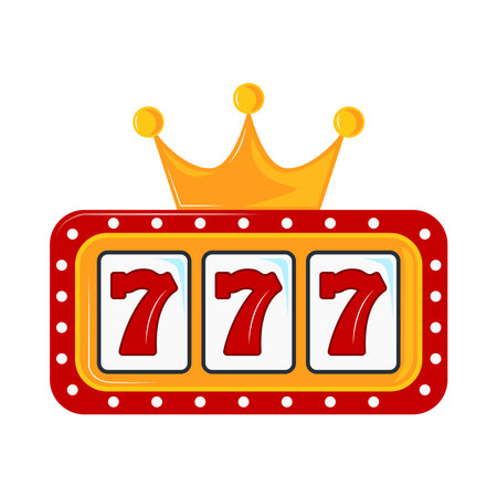 slot machine jackpotのイラスト素材