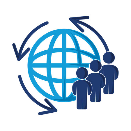 world overpopulation awarenessのイラスト素材
