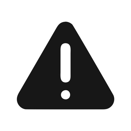 Icon user interface warning alertのイラスト素材