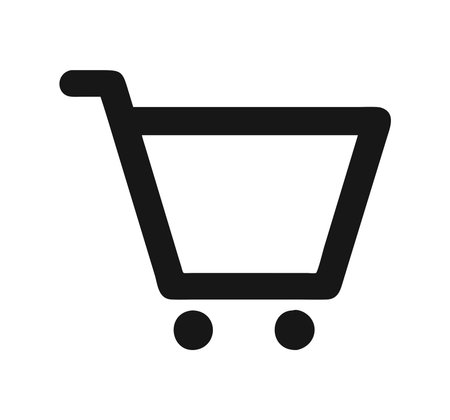 Icon user interface shopping cartのイラスト素材