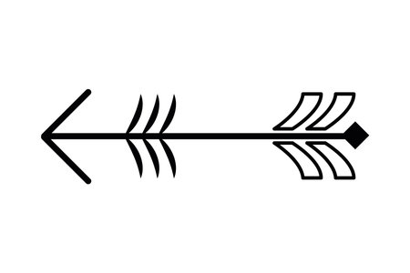 Arrow Elegant Artistic Motionのイラスト素材