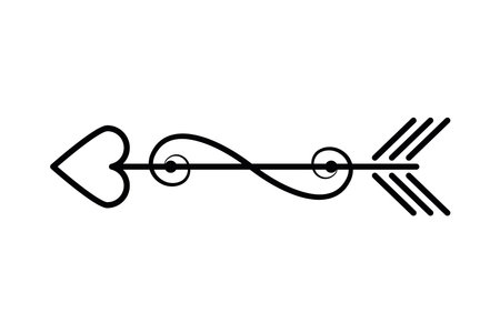 Arrow Elegant Minimalist Styleのイラスト素材