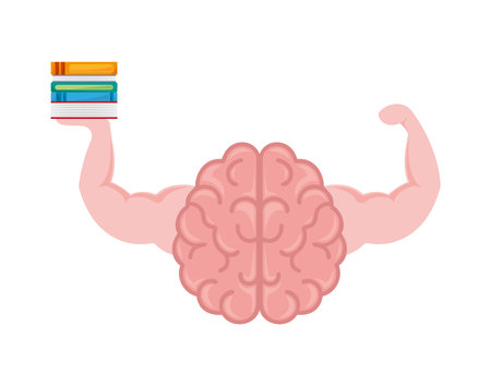 strong mind motivationのイラスト素材