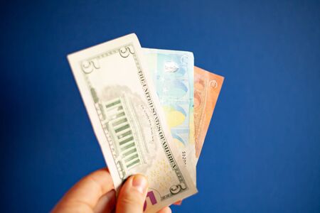 money power currency cash banknotes concept backgroundsの写真素材