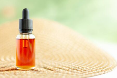 Cannabis Oil, medical marijuana concept, CBD oil, treatment of glaucoma, bouts of epilepsy,...