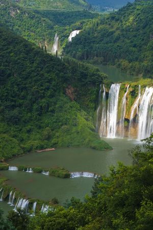 Nine Dragon Falls near Luoping, Yunnan, China