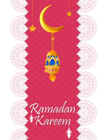 Eid Mubarak Happy Eid Ramadan background in vectorのイラスト素材