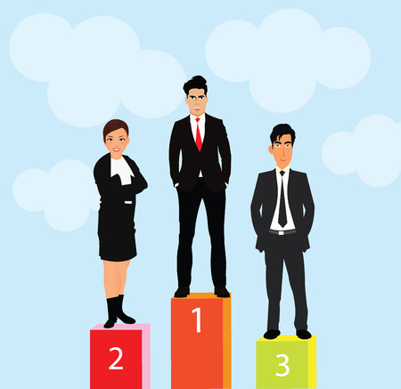 Success Business Conceptのイラスト素材