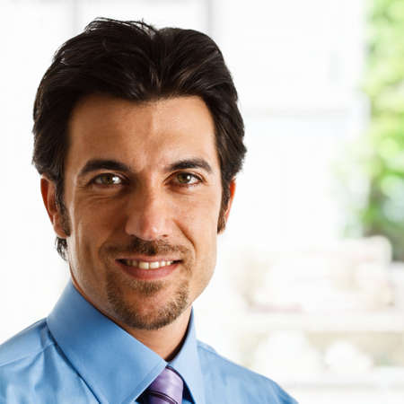 Portrait of an handsome businessmanの写真素材
