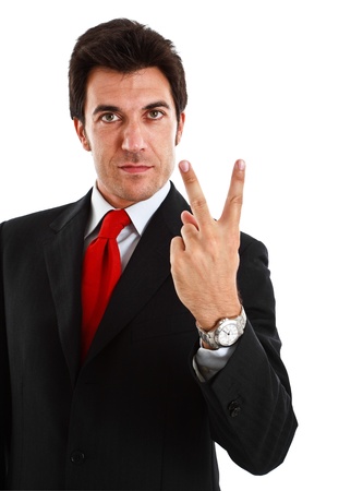Portrait of a smiling businessmanの写真素材