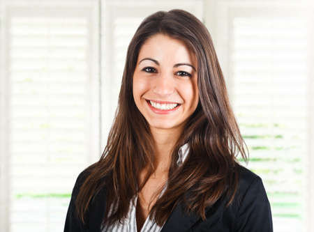 Portrait of a young businesswomanの写真素材