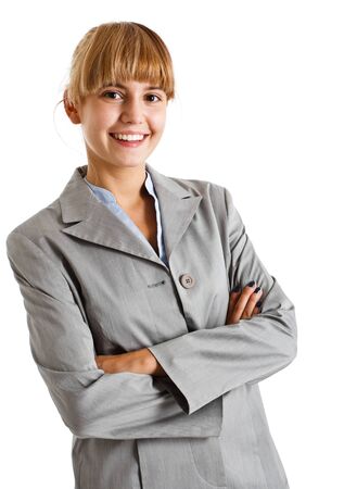 Portrait of a smiling businesswomanの写真素材