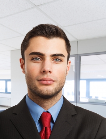 Portrait of a young business manの写真素材