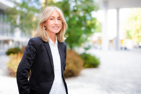 Portrait of a business womanの写真素材