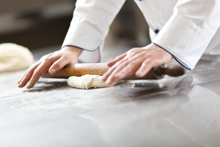 Portrait of a chef at work