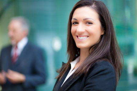 Portrait of a businesswomanの写真素材