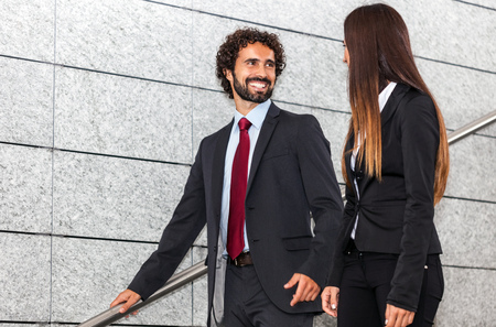 Business people talkingの写真素材