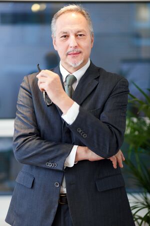 Mature businessman portrait