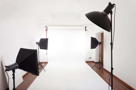 Photographic studio interiorの写真素材