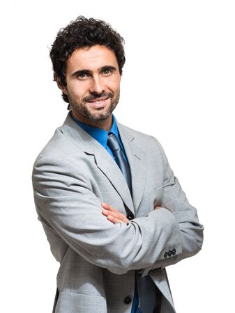 Portrait of a handsome businessmanの写真素材