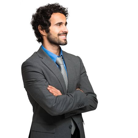 Portrait of a handsome businessmanの写真素材