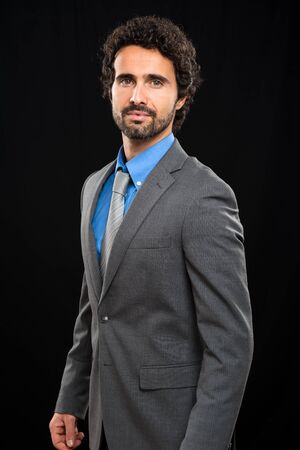 Portrait of a handsome businessmanの写真素材