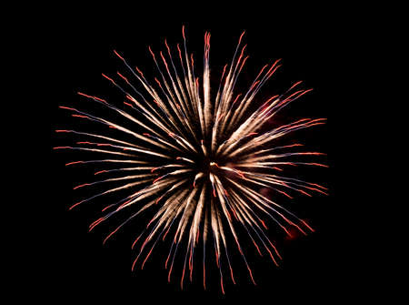 Beautiful Fireworks in the sky, celebration and new year conceptの写真素材
