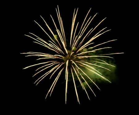 Beautiful Fireworks in the sky, celebration and new year conceptの写真素材
