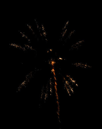 Beautiful Fireworks in the sky, celebration and new year conceptの写真素材