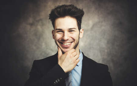 Thoughtful businessmanの写真素材