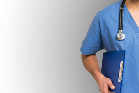 Doctor at workの写真素材