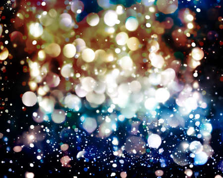 Bokeh lights backgroundの写真素材