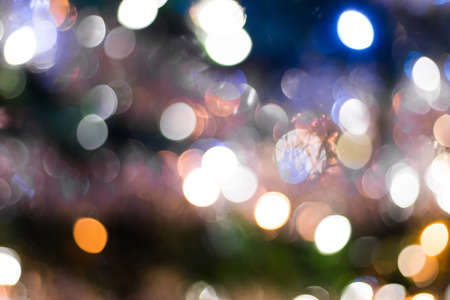 Bokeh lights backgroundの写真素材